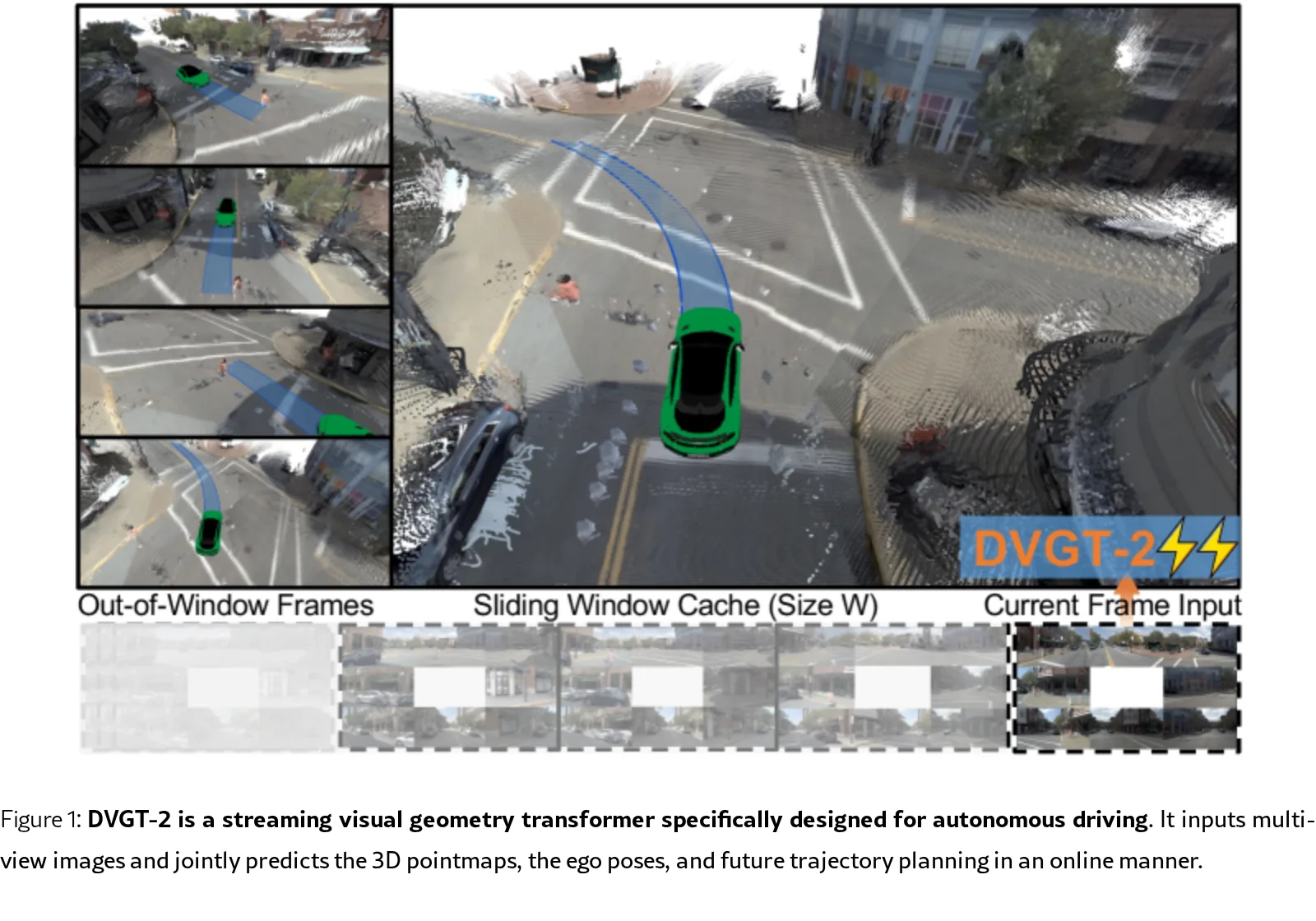 DVGT-2: Vision-Geometry-Action Model for Autonomous Driving at Scale